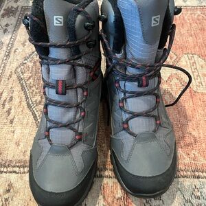 Salomon Chalten Winter Thinsulate Gray Hiking Boots